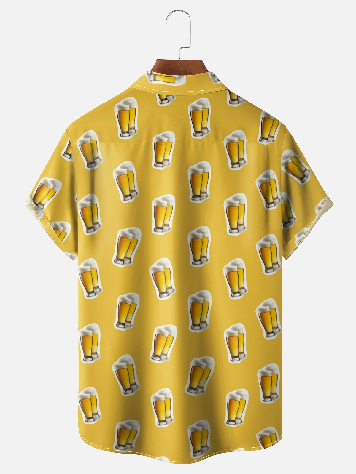 Hardaddy X Coffee Man Moisture Wicking Beer Chest Pocket Hawaiian Shirt