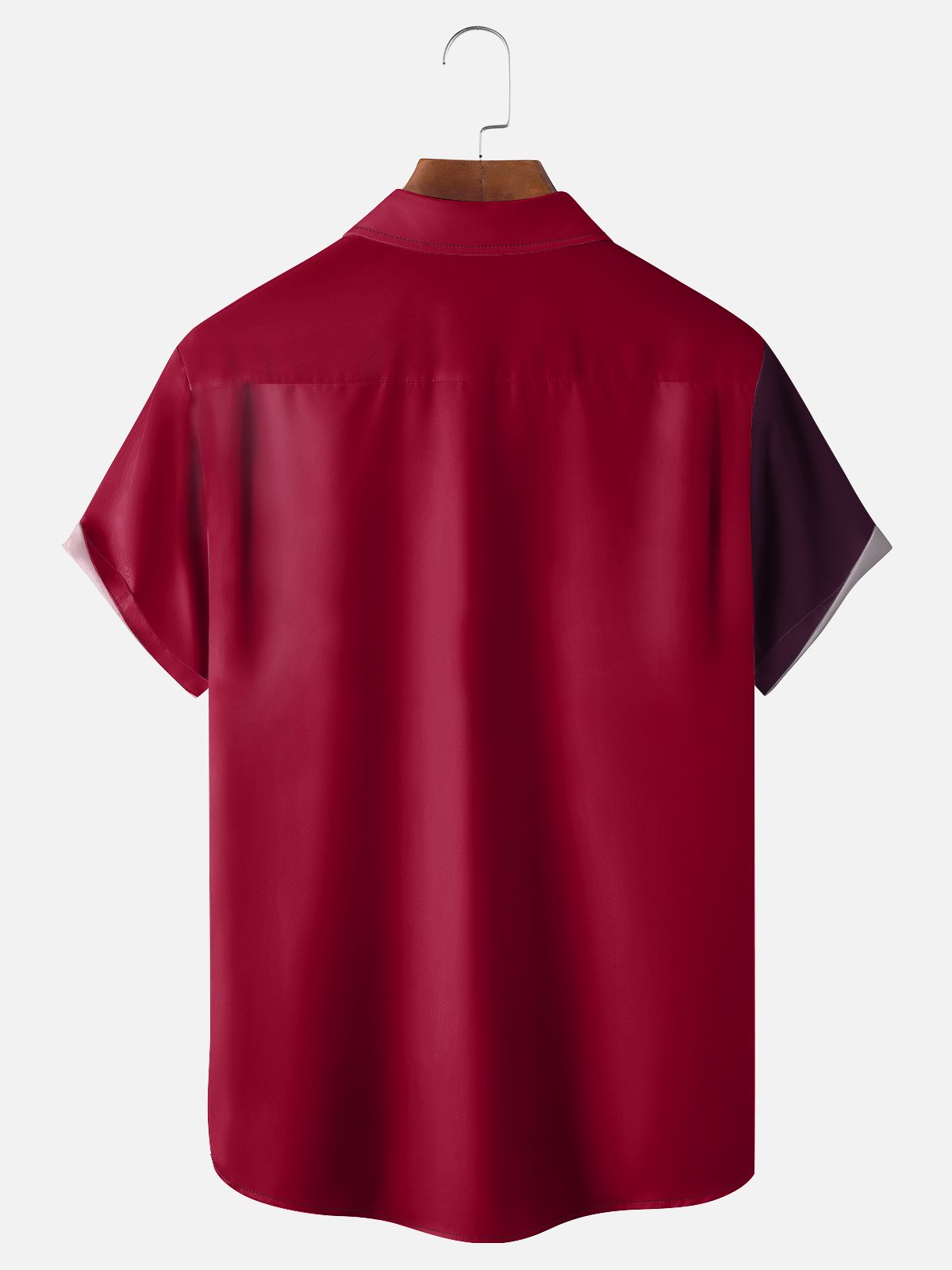 Moisture Wicking Floral Chest Pocket Bowling Shirt