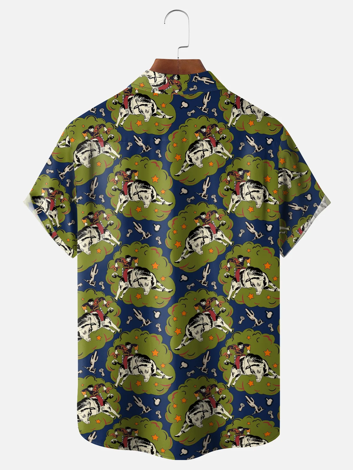 Hardaddy X Ana Cristina Ruiz Leon Rodeo Chest Pocket Hawaiian Shirt