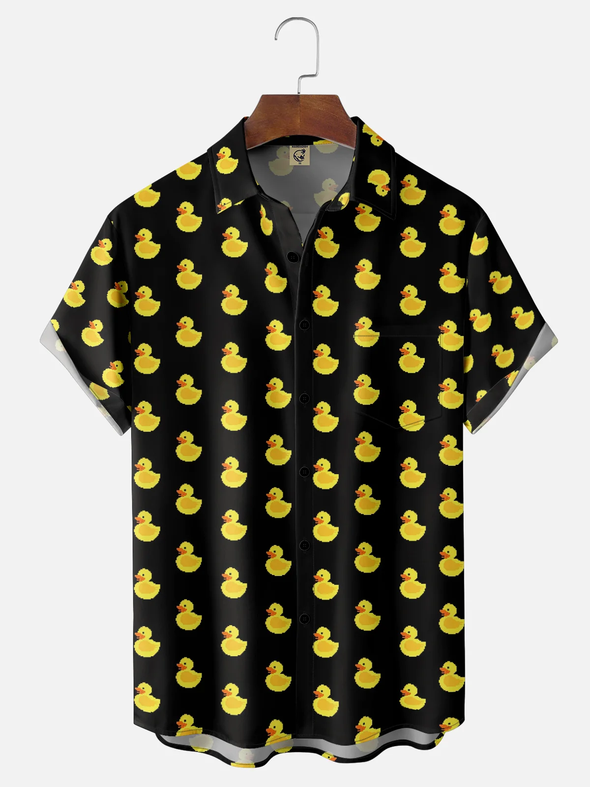 Hardaddy X Valentina Bjekovic Moisture-wicking Duck Chest Pocket Casual Shirt