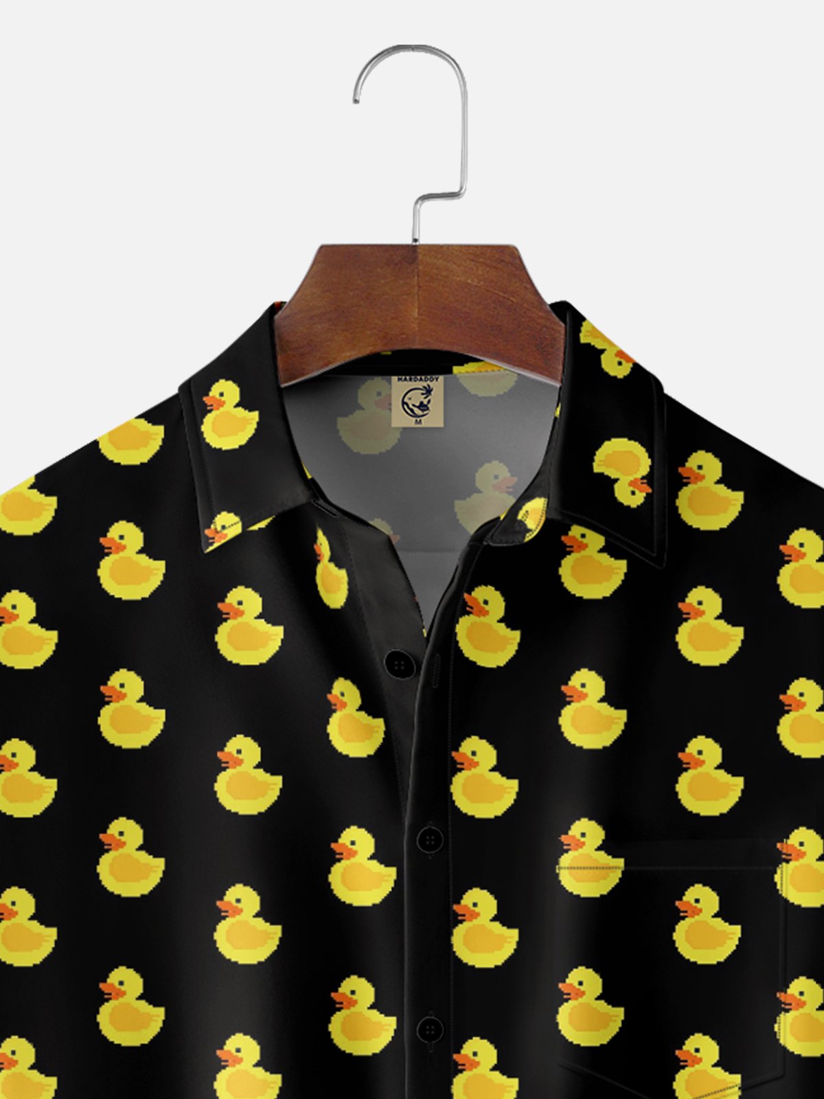 Hardaddy X Valentina Bjekovic Moisture-wicking Duck Chest Pocket Casual Shirt