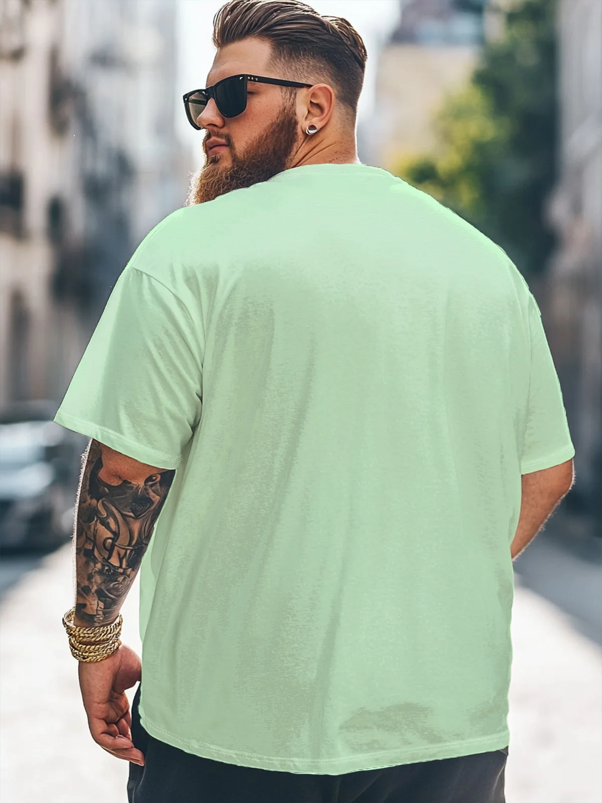 Hardaddy x Kimprut Imut Big Size Men's Fun Summer Halloween Multicolor Loose T-shirt