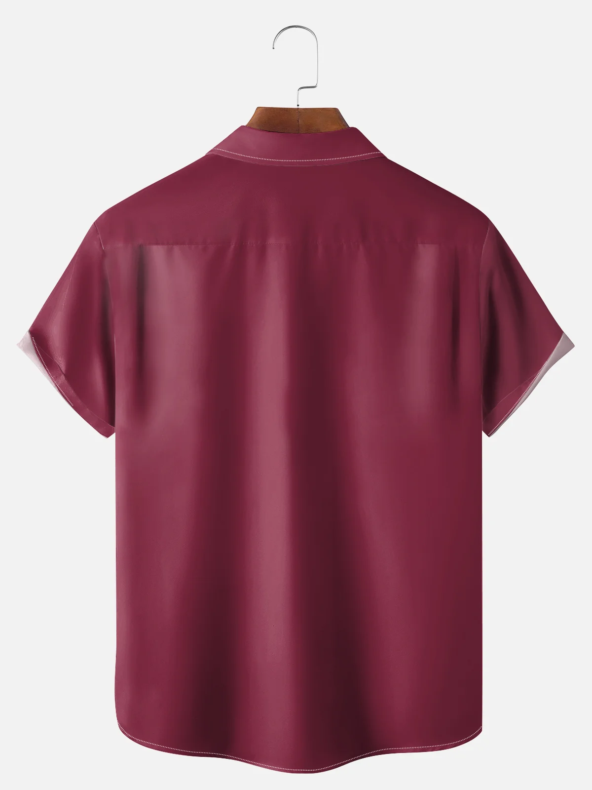 Big Size Moisture-wicking Quint's Shark Fishing Chest Pocket Bowling Shirt