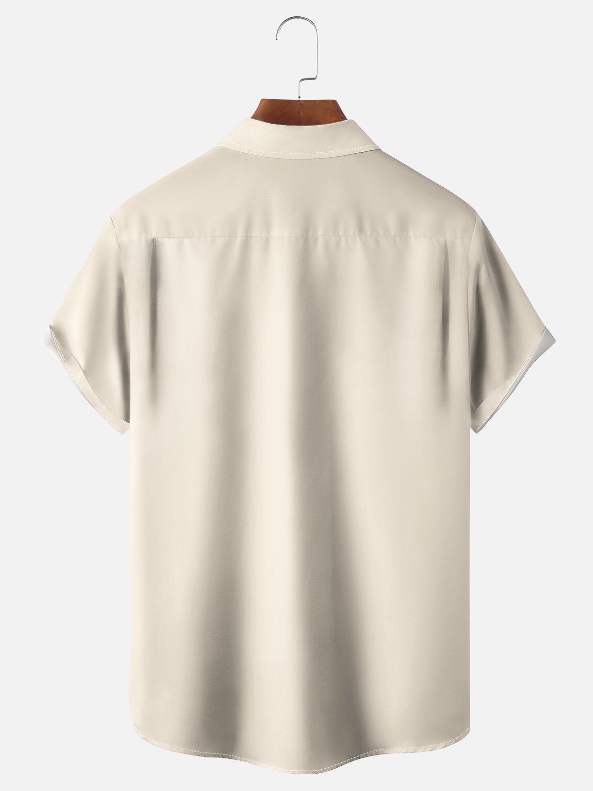 Moisture Wicking Star Fighter Chest Pocket Bowling Shirt