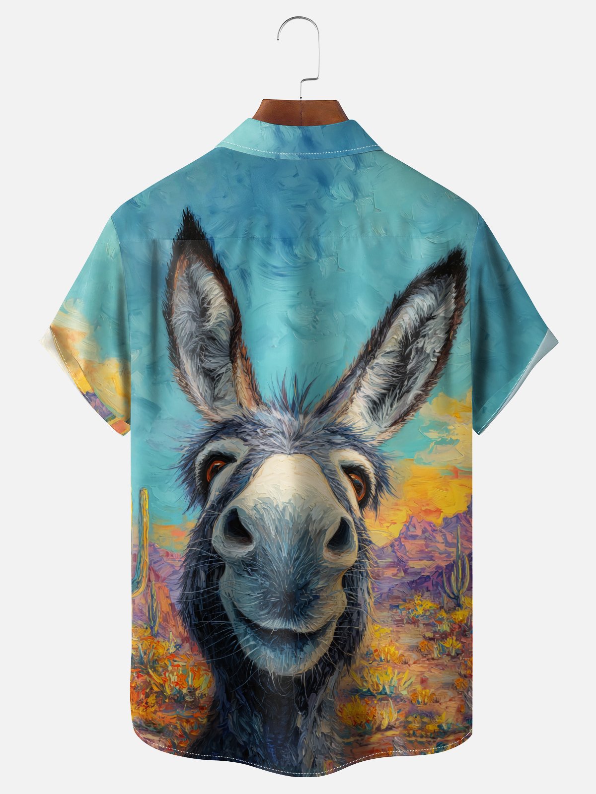 Moisture-wicking Donkey Chest Pocket Casual Shirt