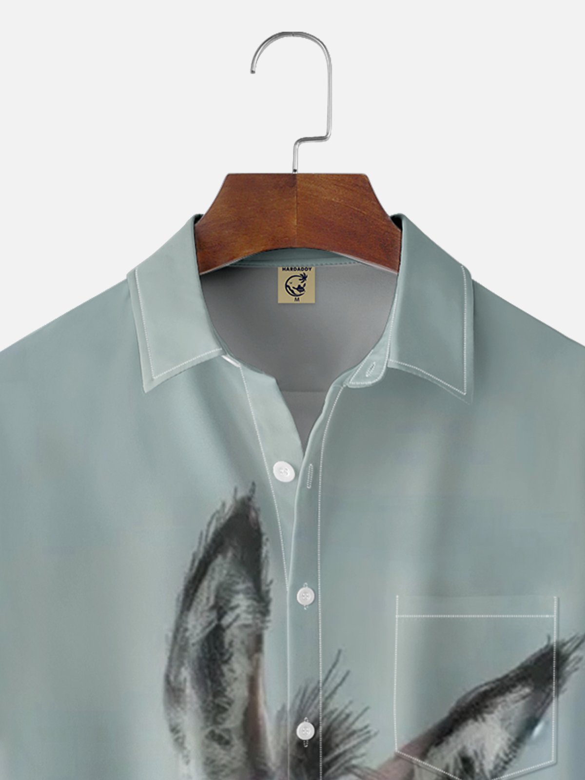 Moisture-wicking Donkey Chest Pocket Casual Shirt