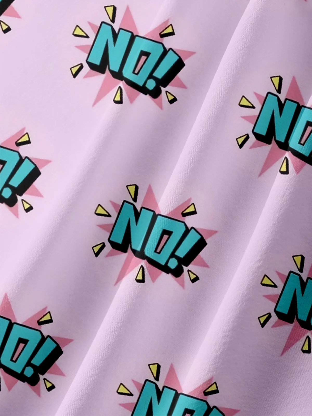 Moisture Wicking Art "NO" Chest Pocket Hawaiian Shirt