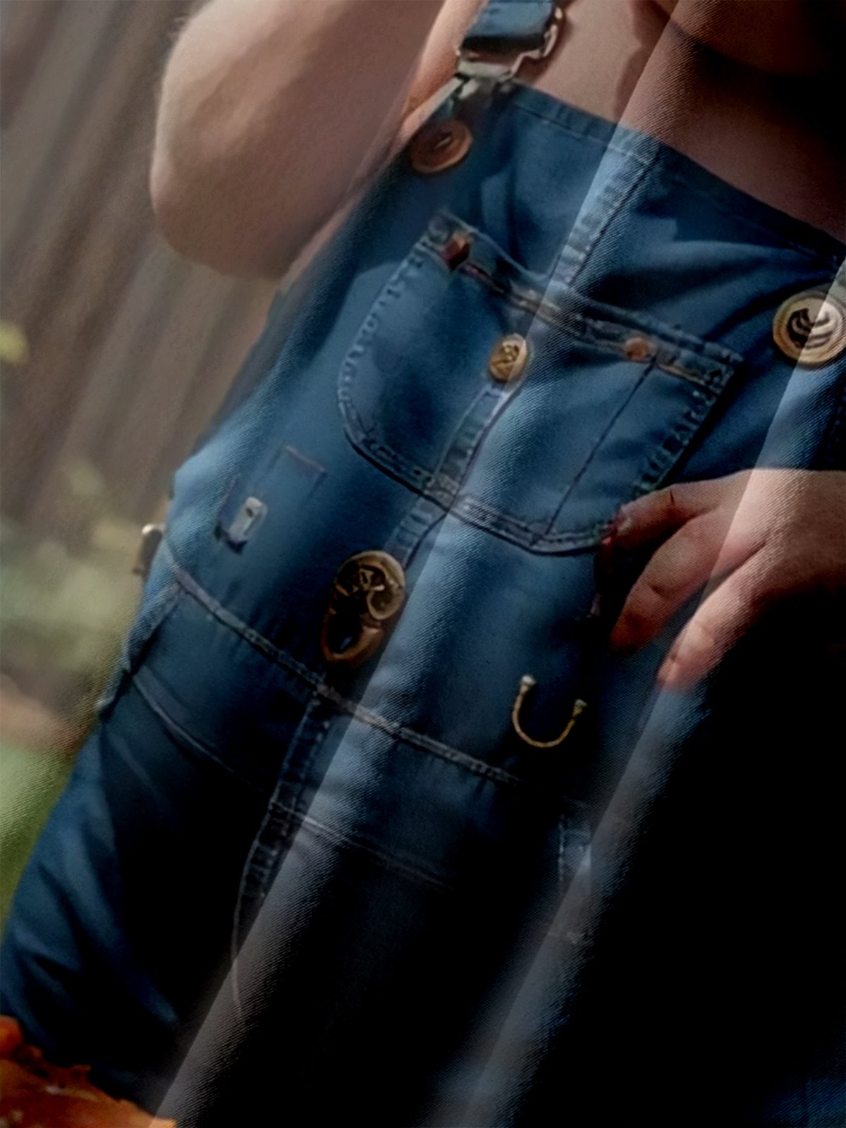 Big Size Moisture-wicking BBQ Party Pig Chest Pocket Casual Shirt