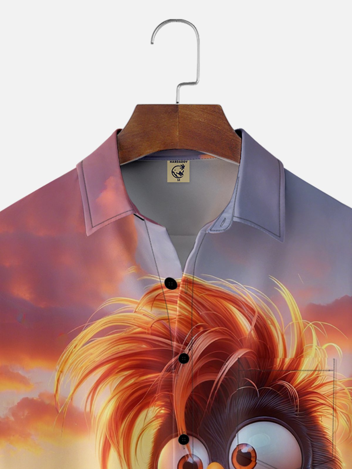 Moisture-wicking Funny Early Chicken Chest Pocket Hawaiian Shirt
