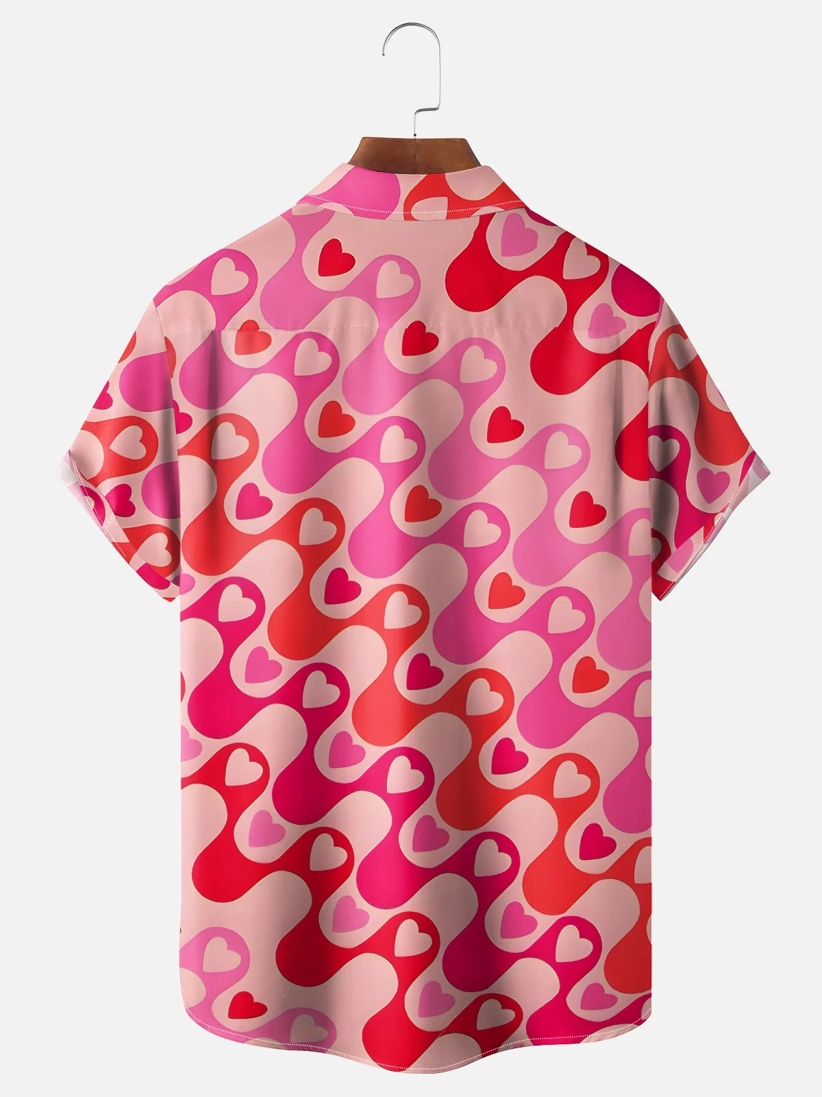 Hardaddy x John Nelson Moisture-wicking Vintage Nurse Art Illustration Chest Pocket Hawaiian Shirt