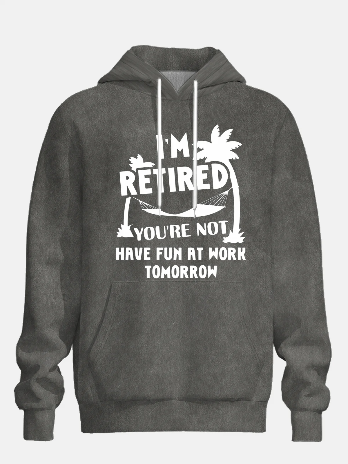 Retirement Time Casual Hoodie Sweatshirt
