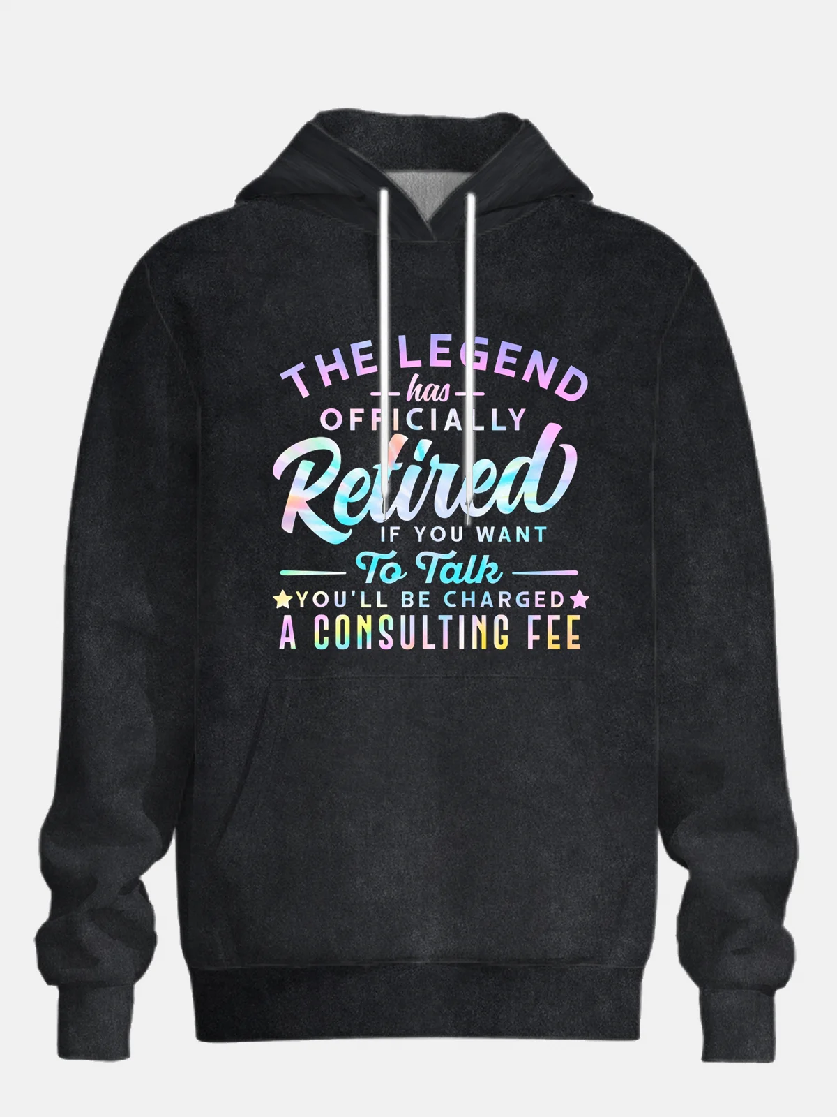 Vintage Retirement Casual Hoodie Sweatshirt