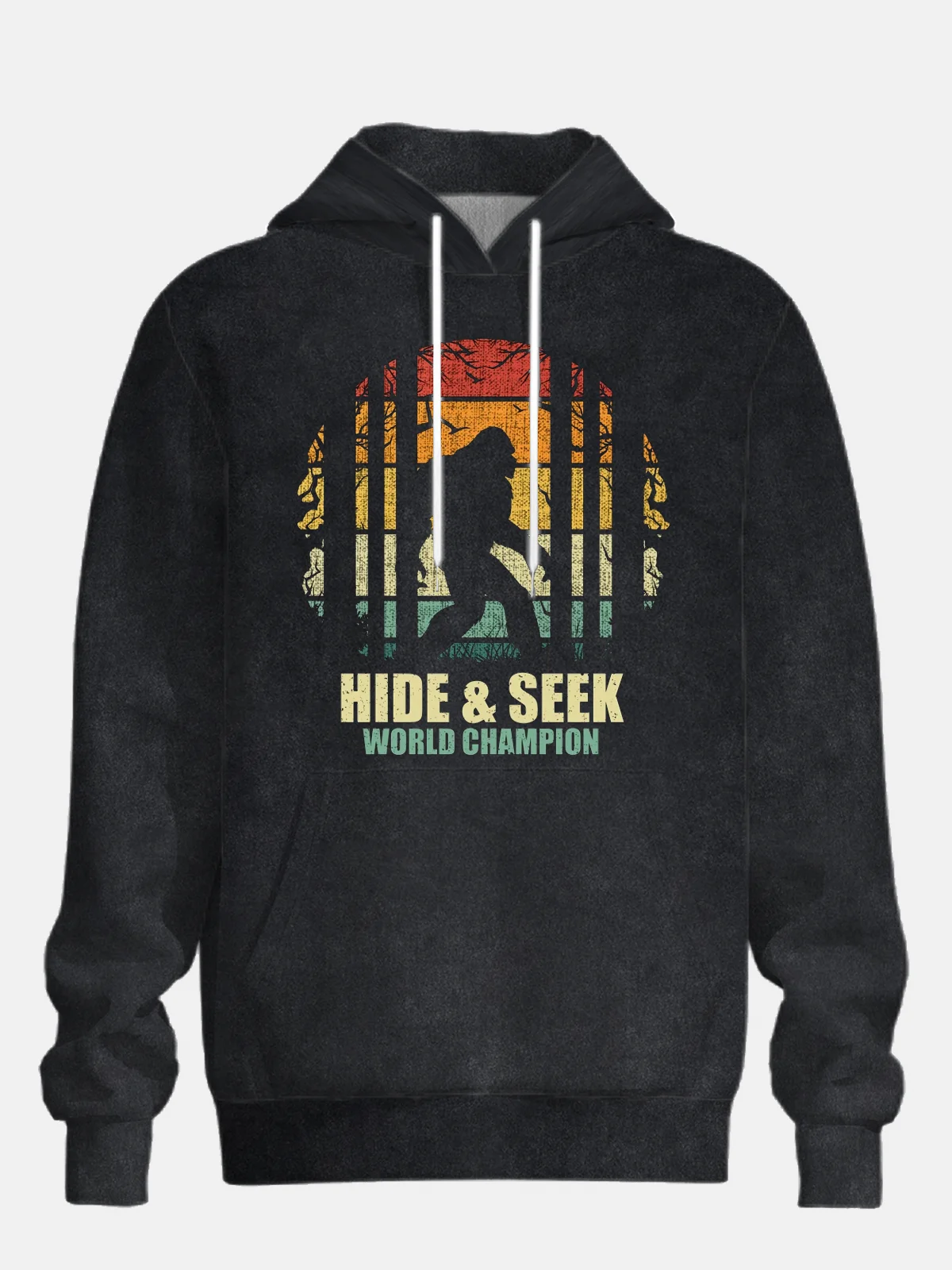 Vintage Bigfoot Casual Hoodie Sweatshirt