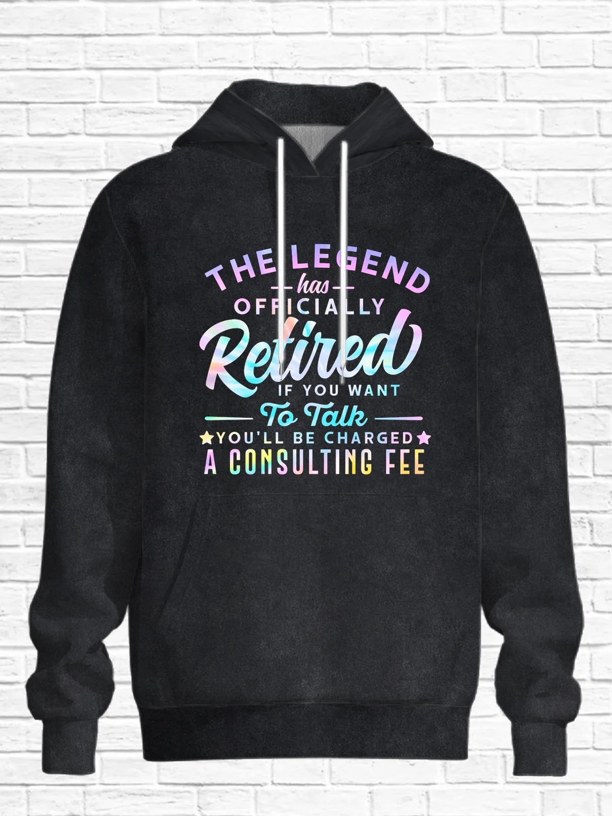 Vintage Retirement Casual Hoodie Sweatshirt
