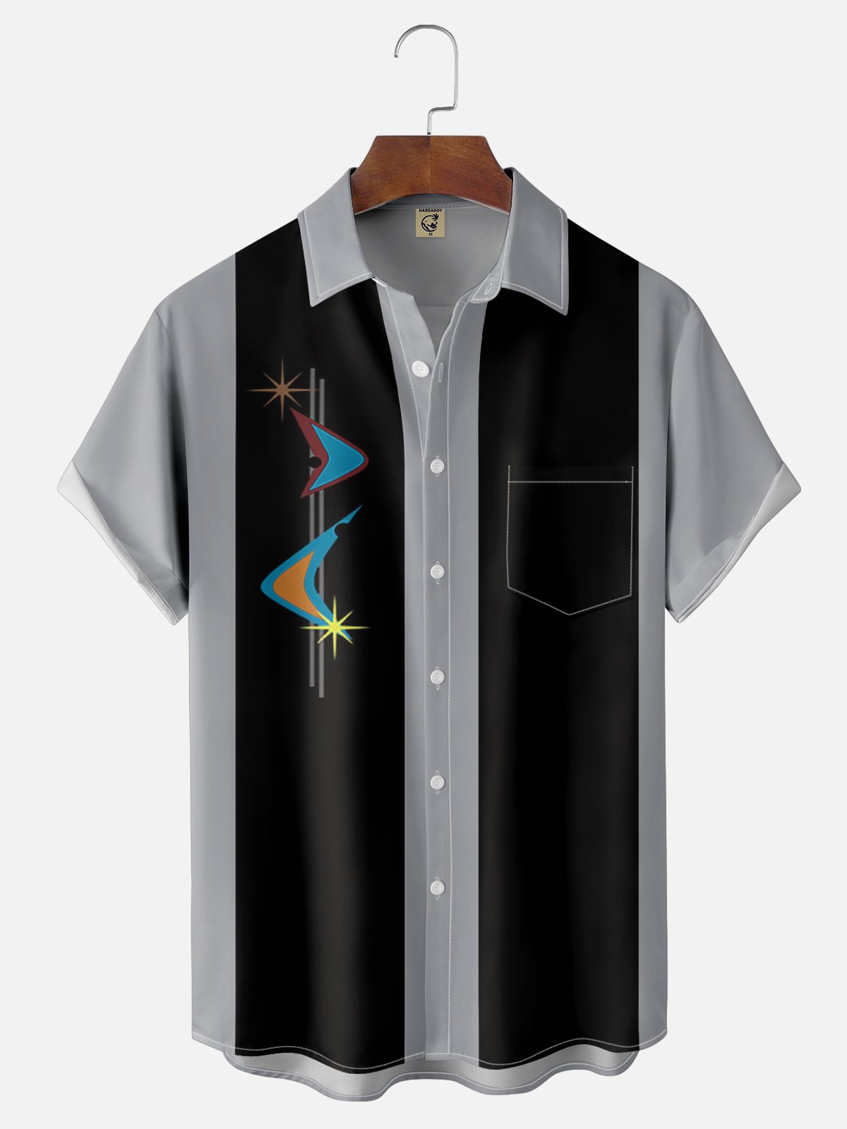 Men's Boomerang Print Shirt