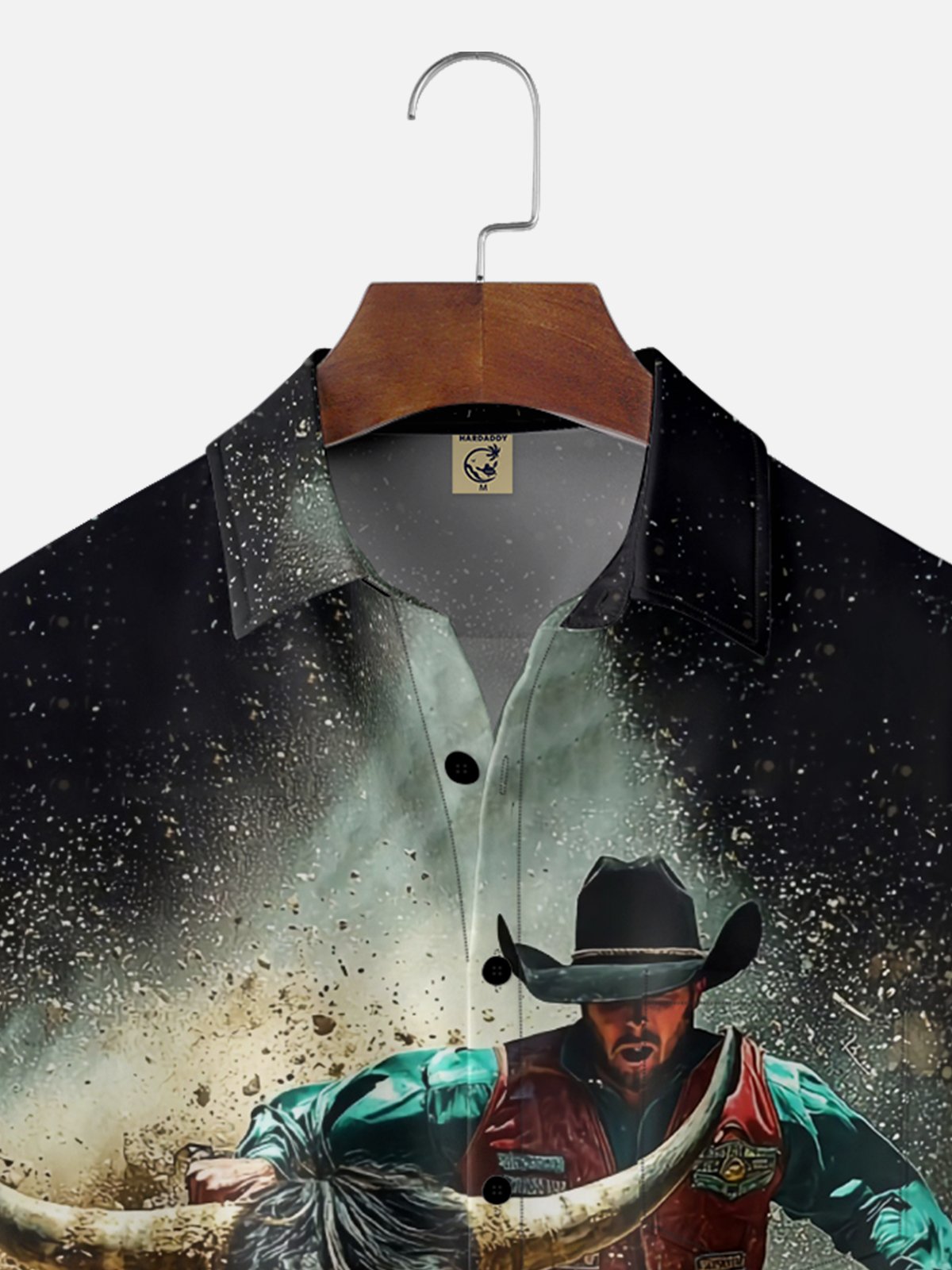 Moisture-wicking Western Cowboy Rodeo Chest Pocket Casual Shirt