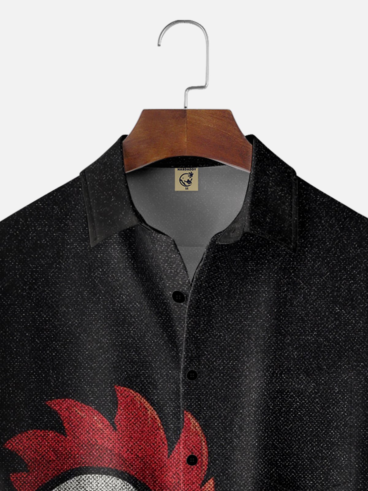 Moisture Wicking Funny Chicken Chest Pocket Hawaiian Shirt