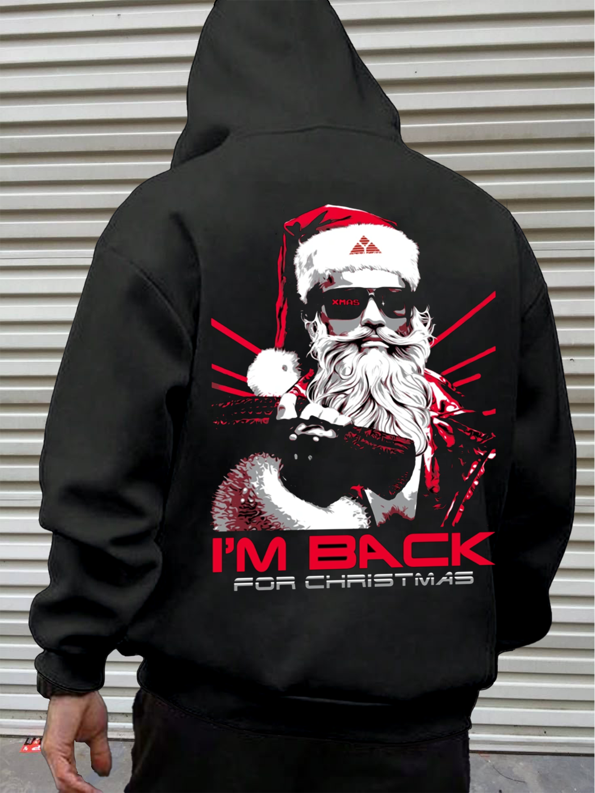 Christmas Terminator Casual Hoodie Sweatshirt