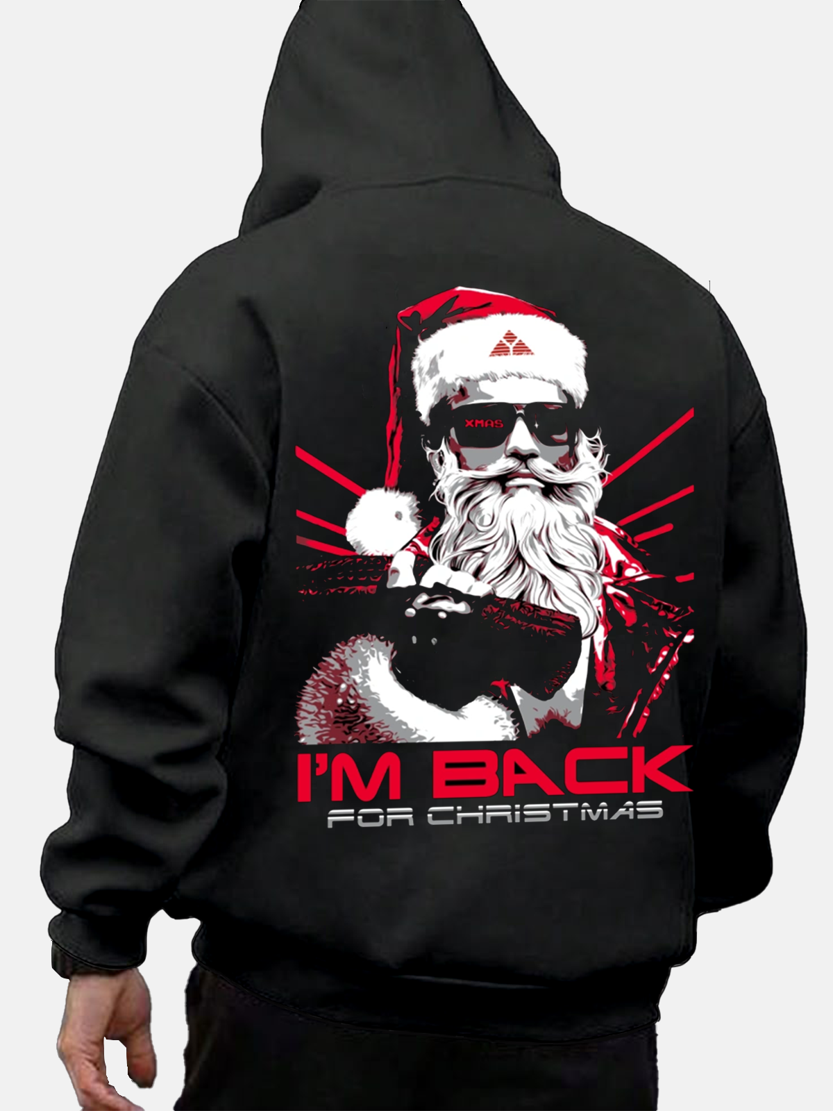 Christmas Terminator Casual Hoodie Sweatshirt