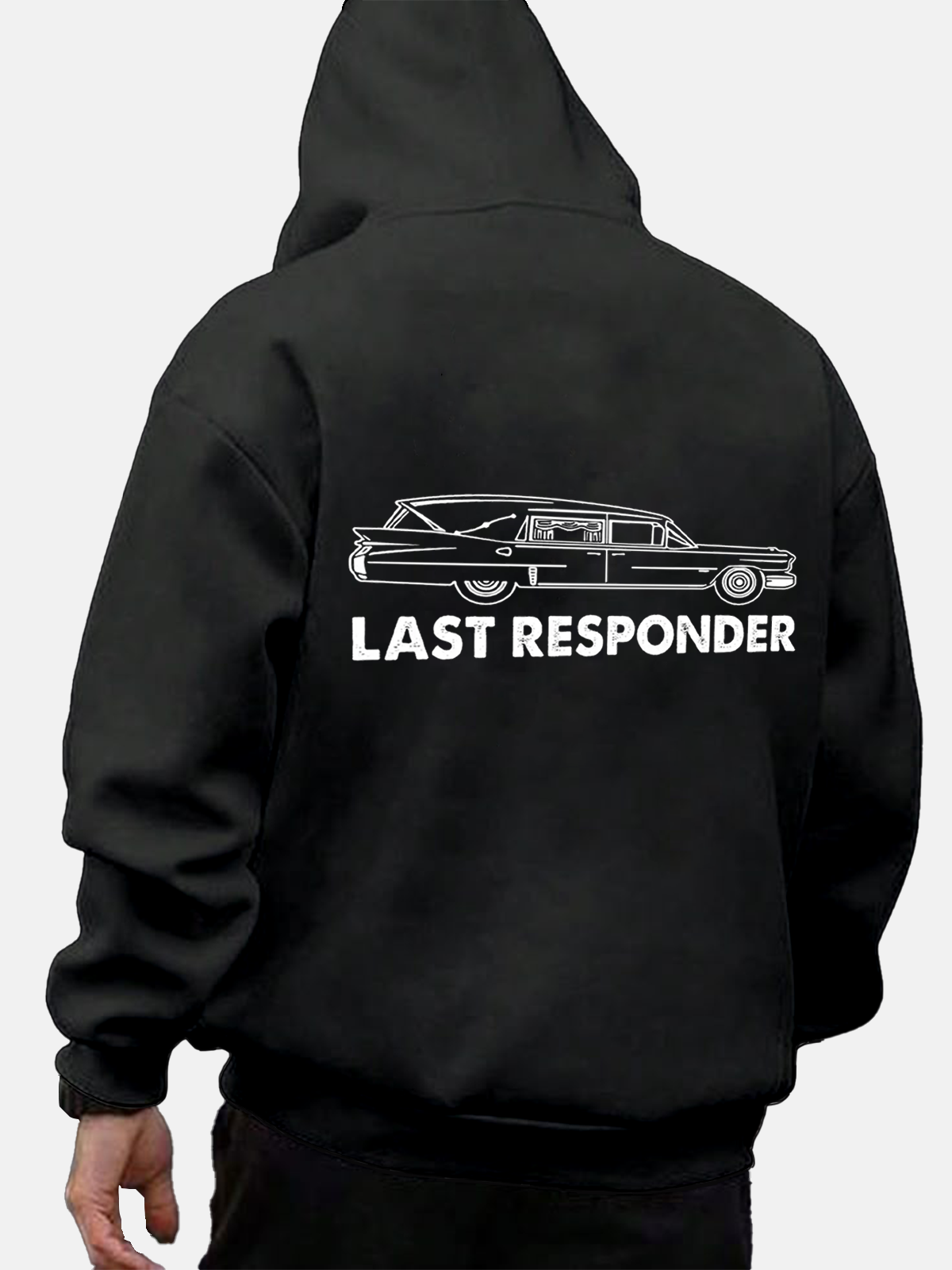 Lsat Responder Retro Car Casual Hoodie Sweatshirt