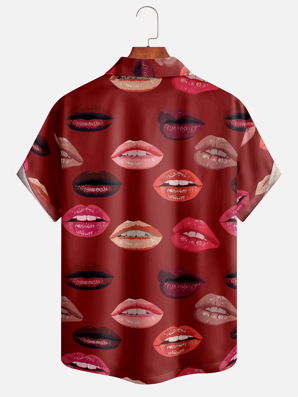 Hardaddy X Anna Lynne Moisture-wicking Lips Hawaiian Shirt