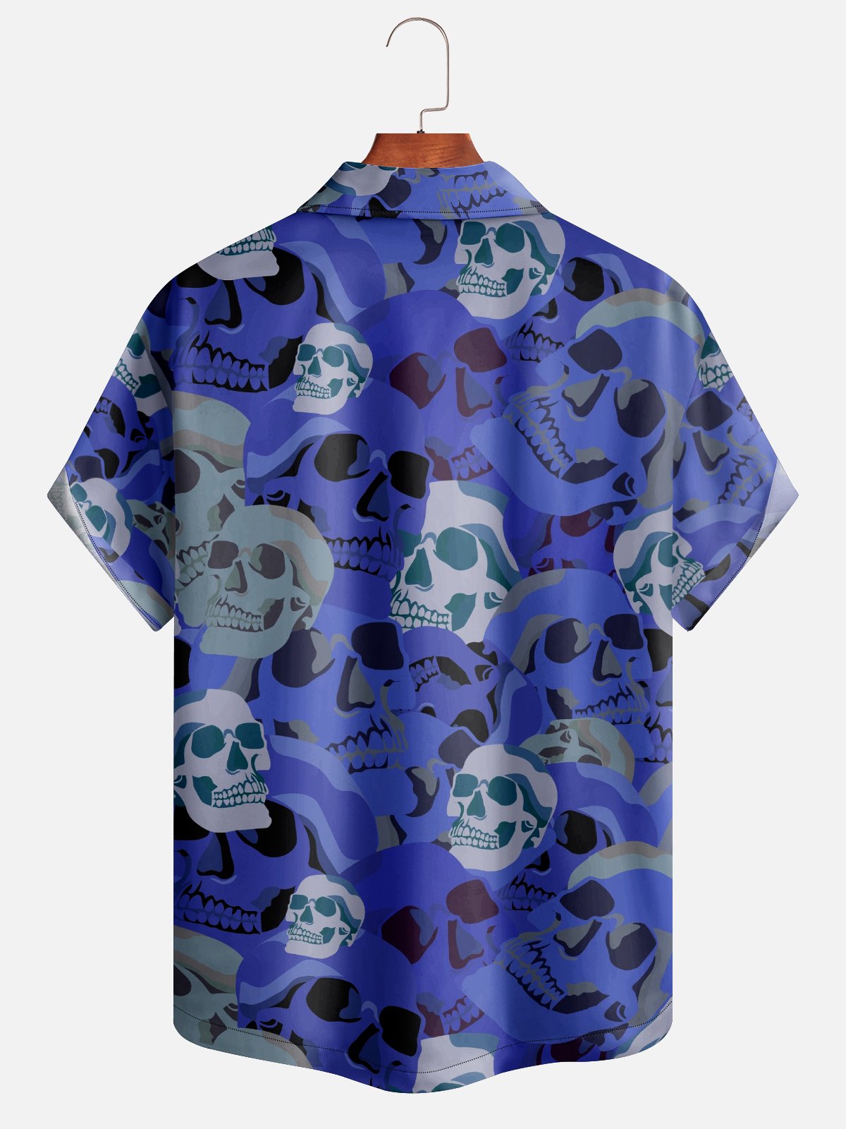 Hardaddy X Anna Lynne Moisture-wicking Skull Resort Shirt