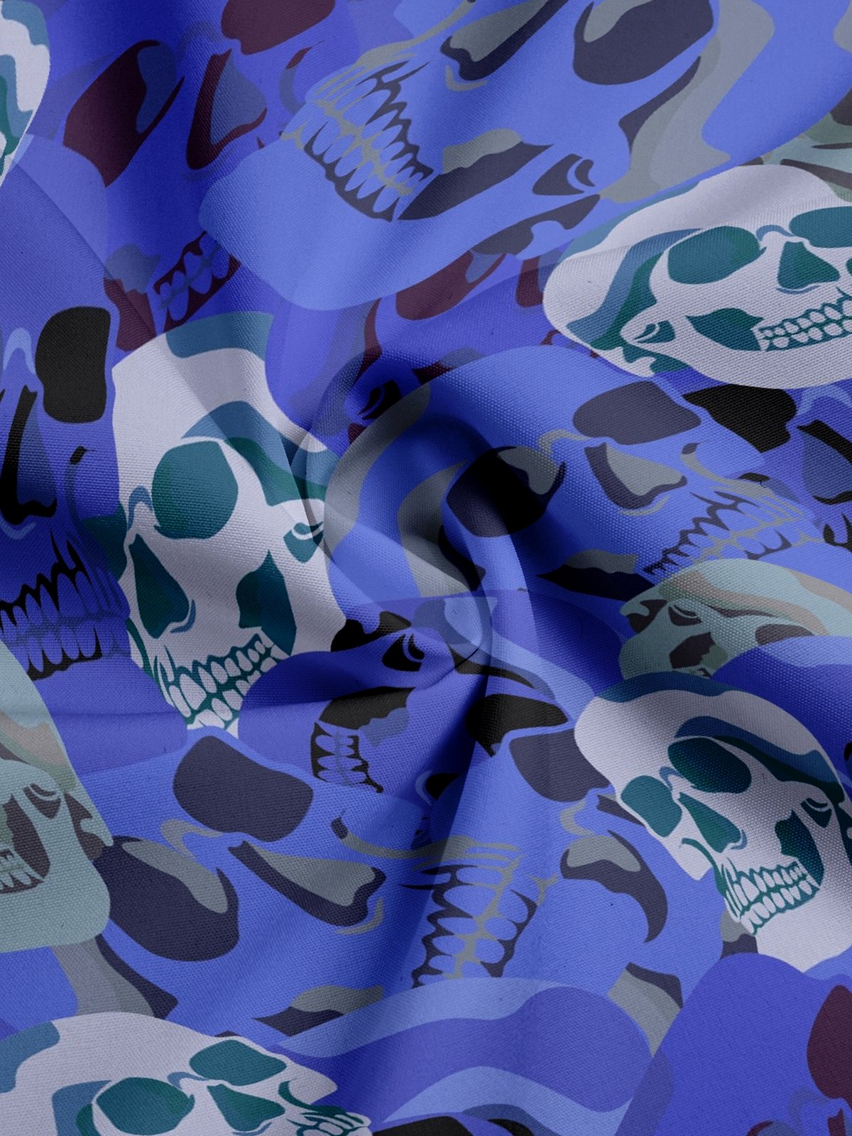 Hardaddy X Anna Lynne Moisture-wicking Skull Resort Shirt