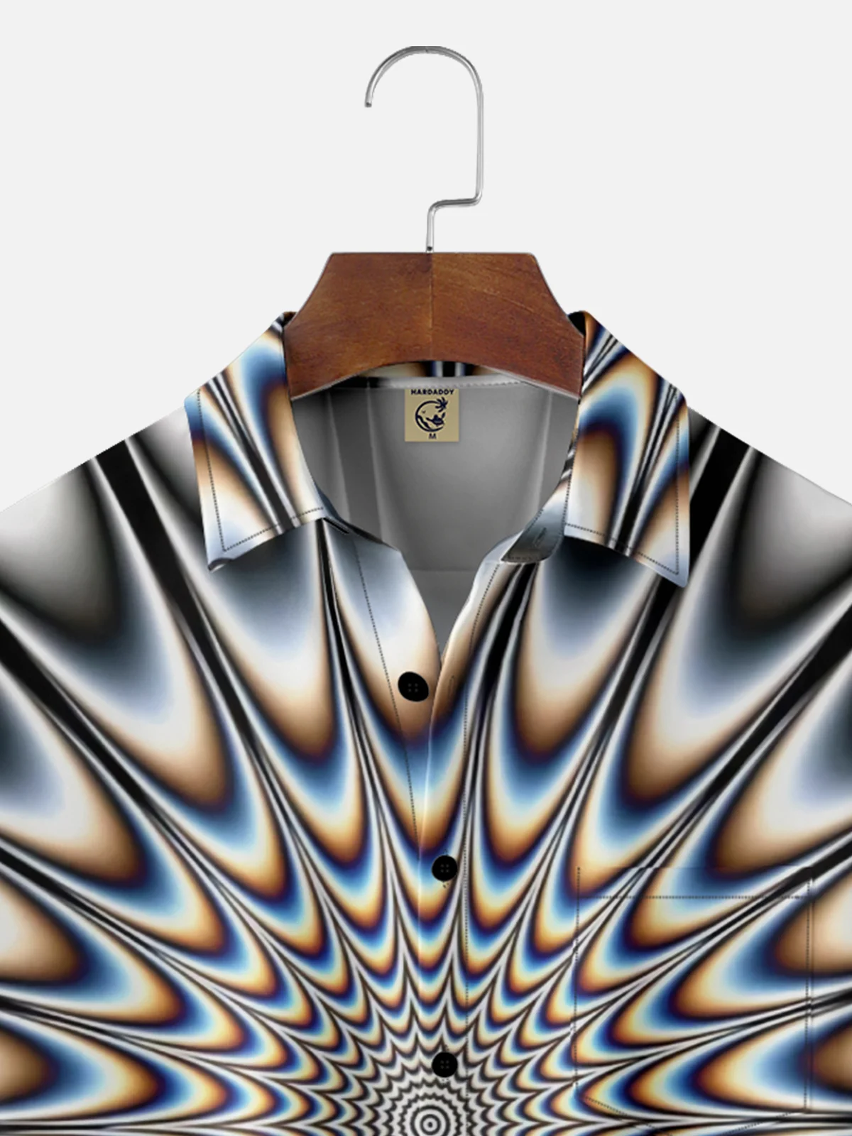 Moisture-wicking UFO Alien Chest Pocket Casual Shirt