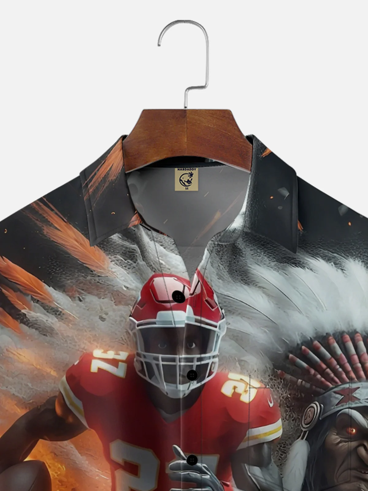 Moisture Wicking Kansas City Chiefs Chest Pocket Hawaiian Shirt
