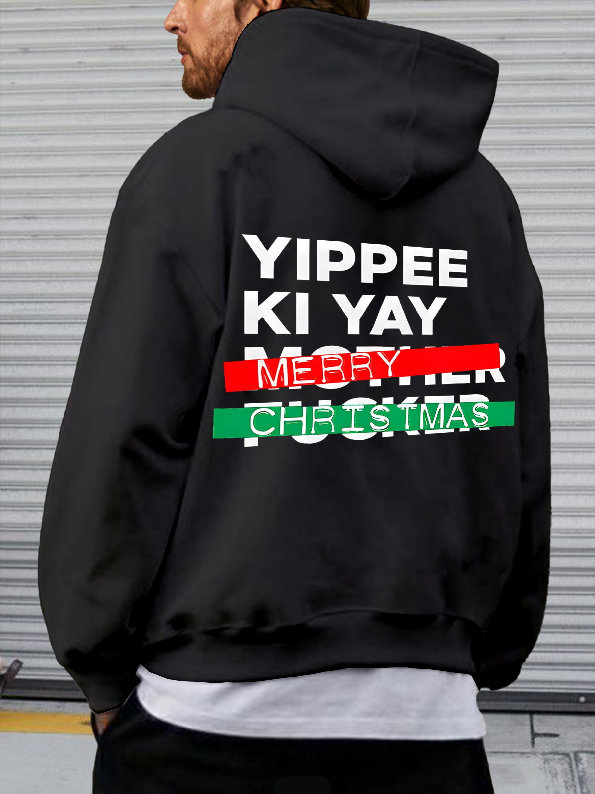Moisture-Wicking Christmas Merry Christmas Hooded Sweatshirt