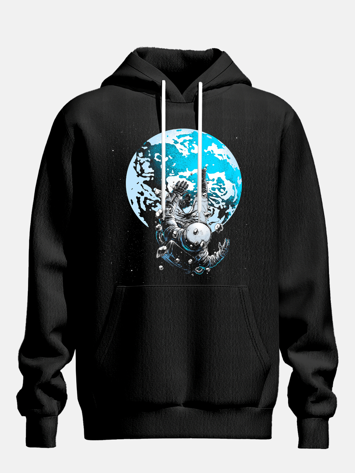 Hardaddy X Digital Carbine Earth Astronaut Casual Hoodie Sweatshirt