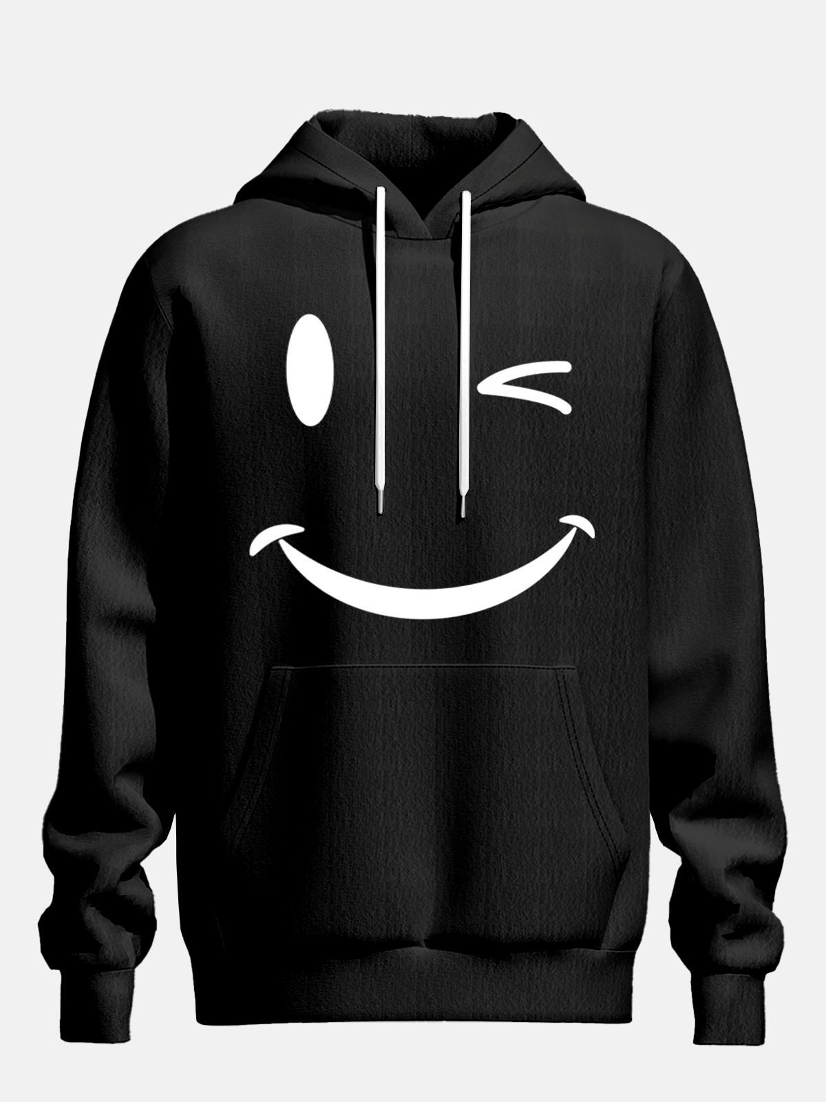 Smile Emoji Casual Hoodie Sweatshirt