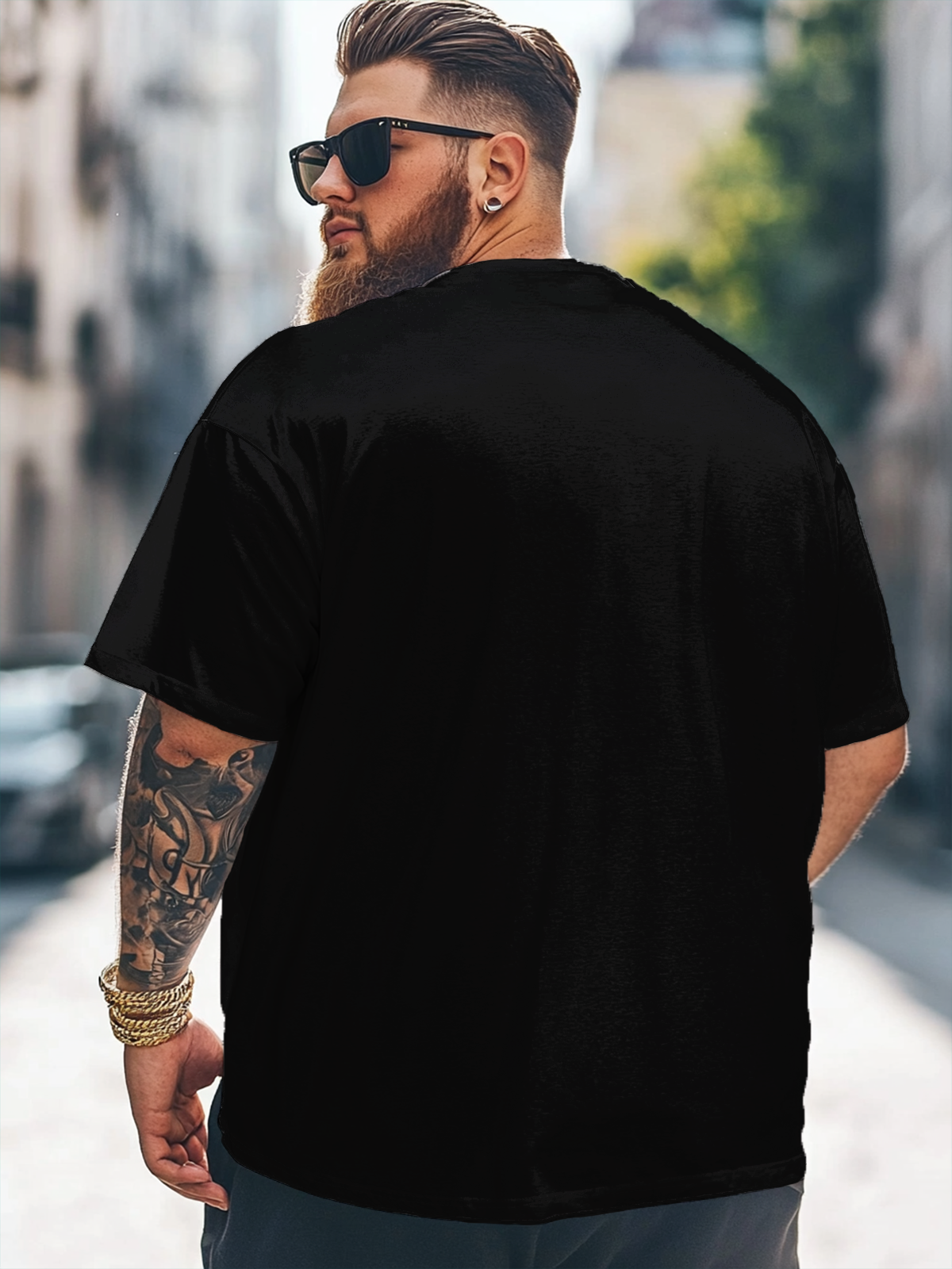 Hardaddy x Techranova Big Size Men's Funny Yellow Duck Loose T-shirt