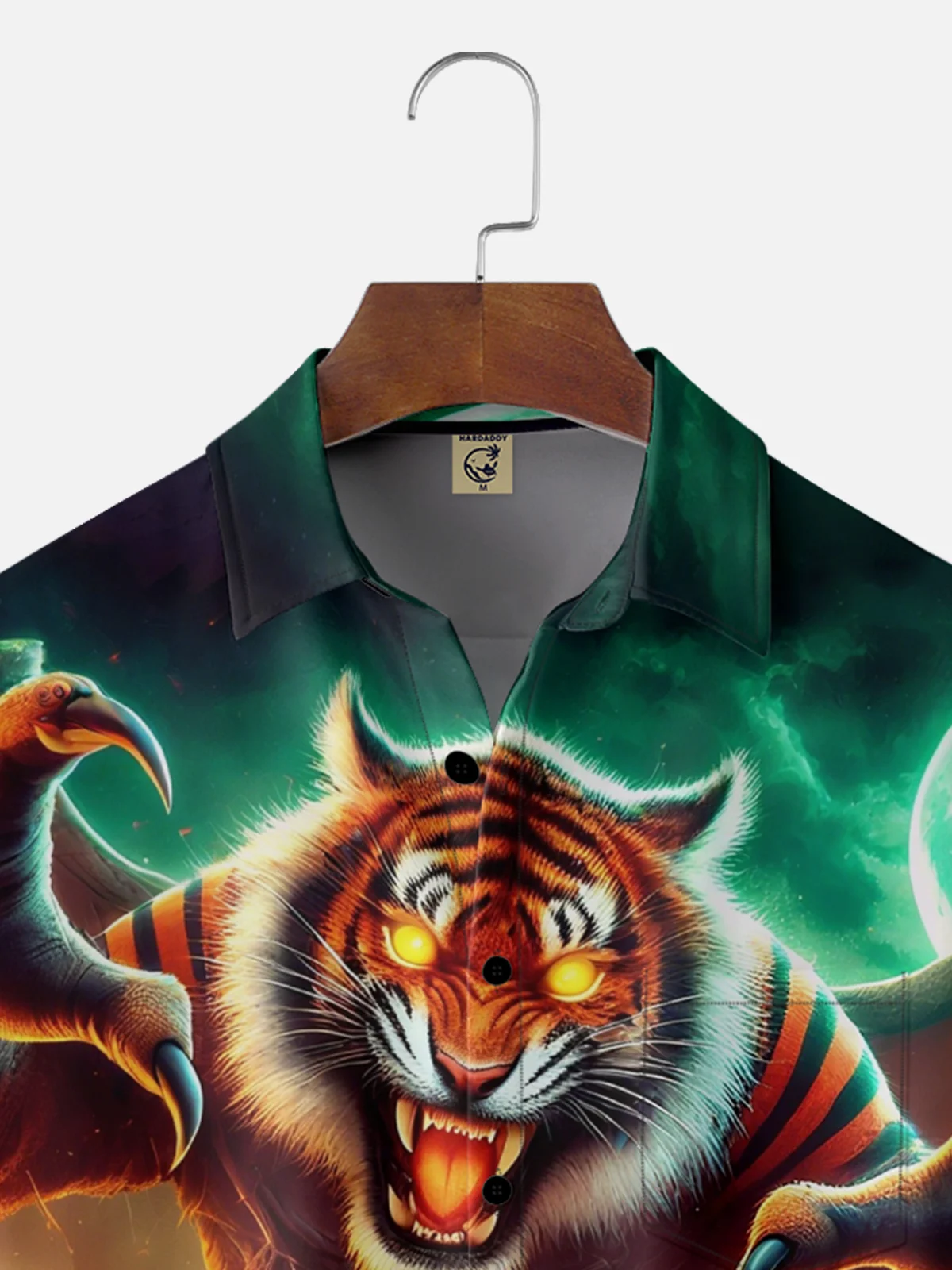 Moisture-wicking American Football Cincinnati Art Fun Bengals Chest Pocket Casual Shirt