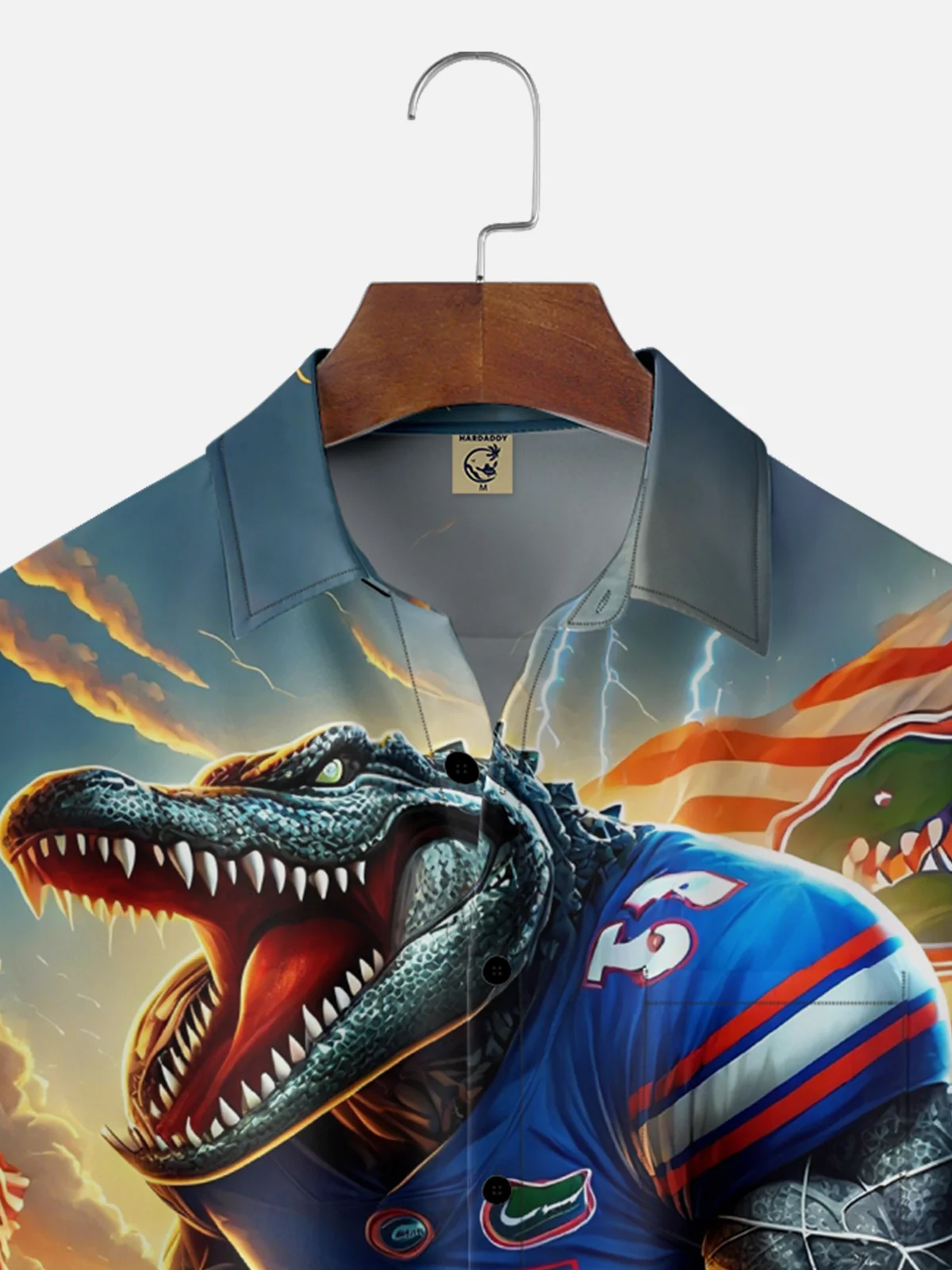 Moisture-Wicking Florida Gator Chest Pocket Hawaiian Shirt