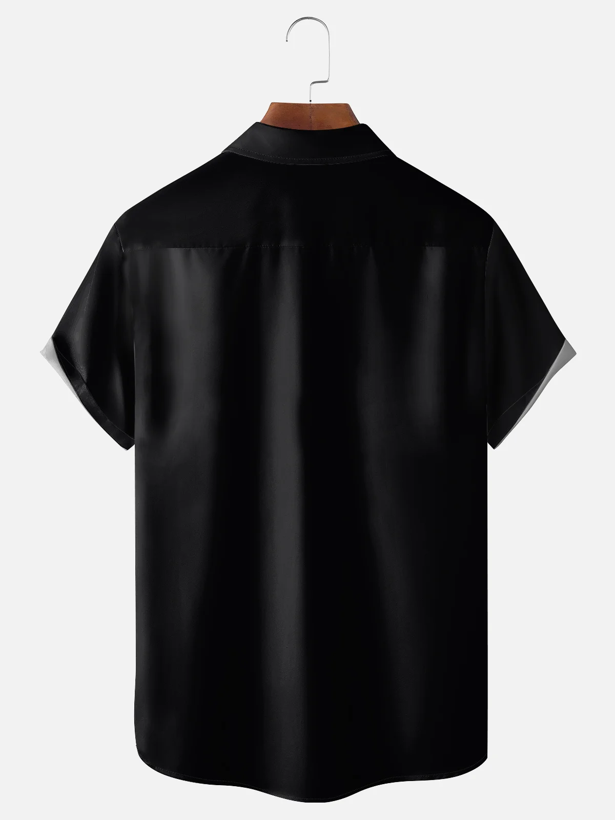 Moisture-wicking Stars Universe Chest Pocket Bowling Shirt