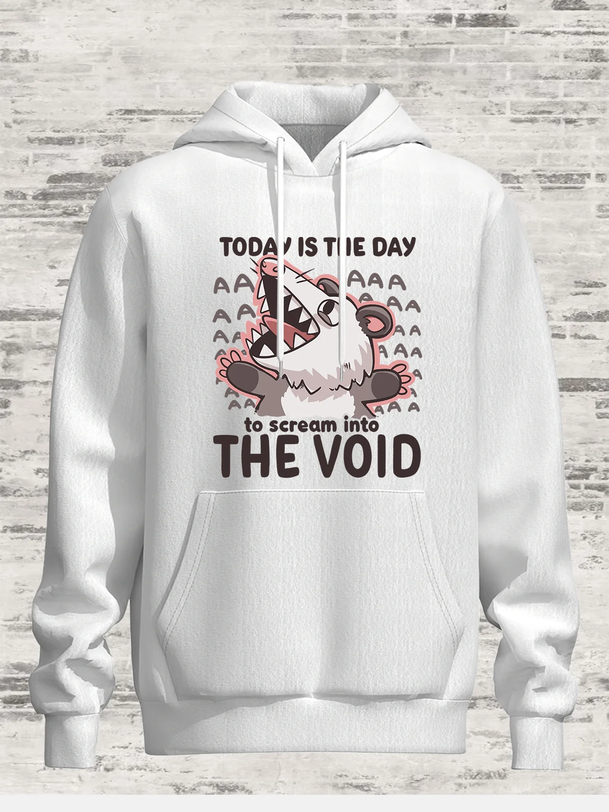 Hardaddy x Techranova Possum Casual Hoodie Sweatshirt