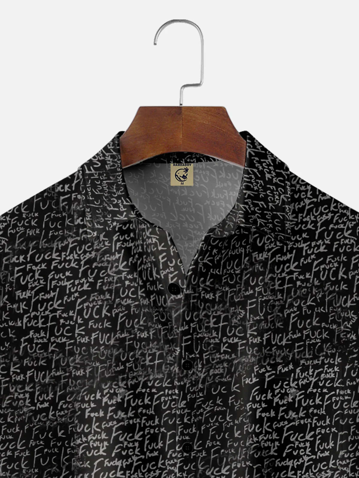 Moisture-wicking Fun Mini Polite Greeting Chest Pocket Casual Shirt