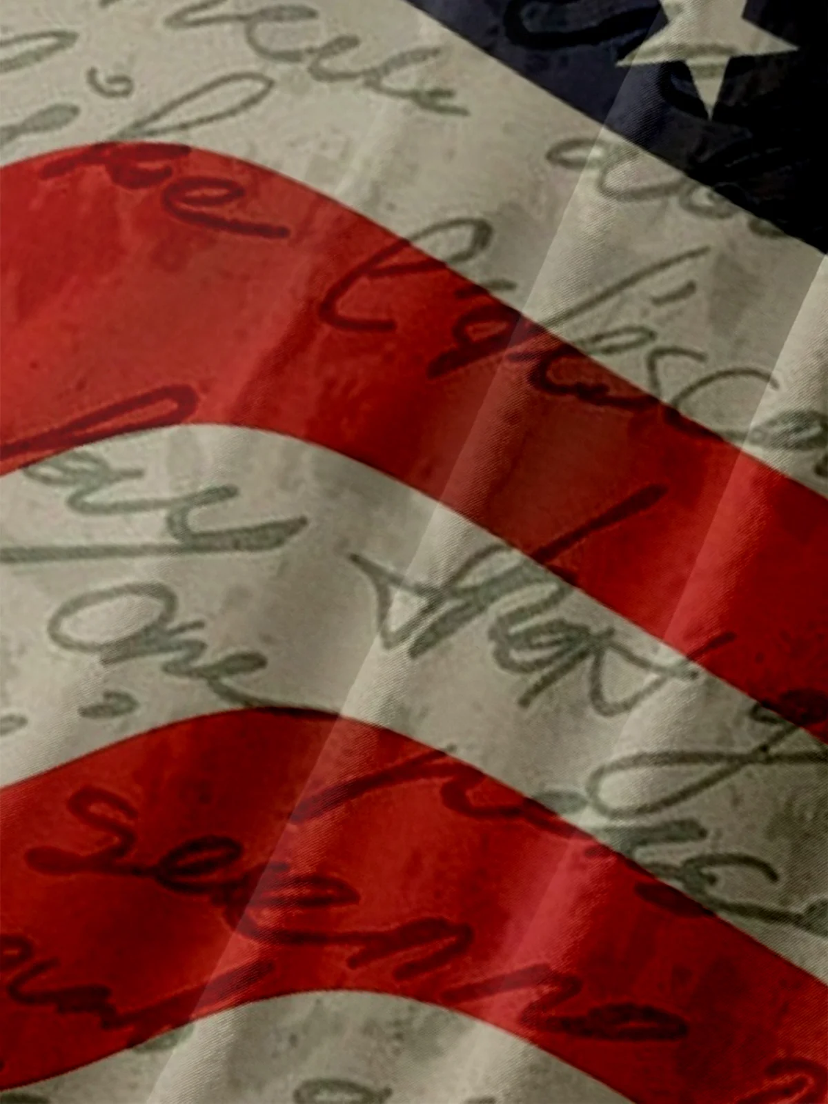 Hardaddy X Valentina Bjekovic Moisture-wicking Veterans Day American Flag Chest Pocket Casual Shirt