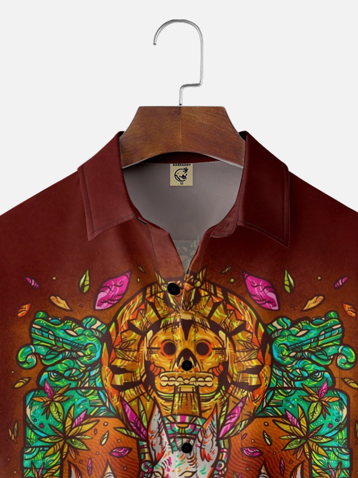 Moisture-wicking Day Of The Dead Mexican Hairless Dog Chest Pocket Casual Shirt