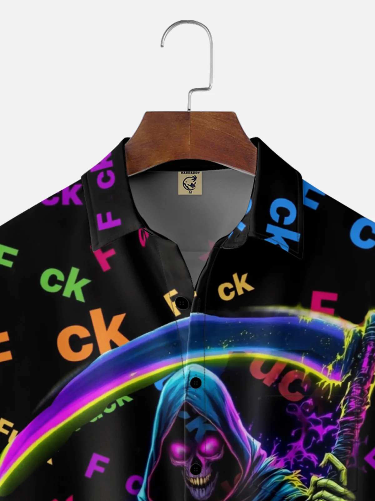 Moisture-wicking Halloween Soldier Chest Pocket Casual Shirt