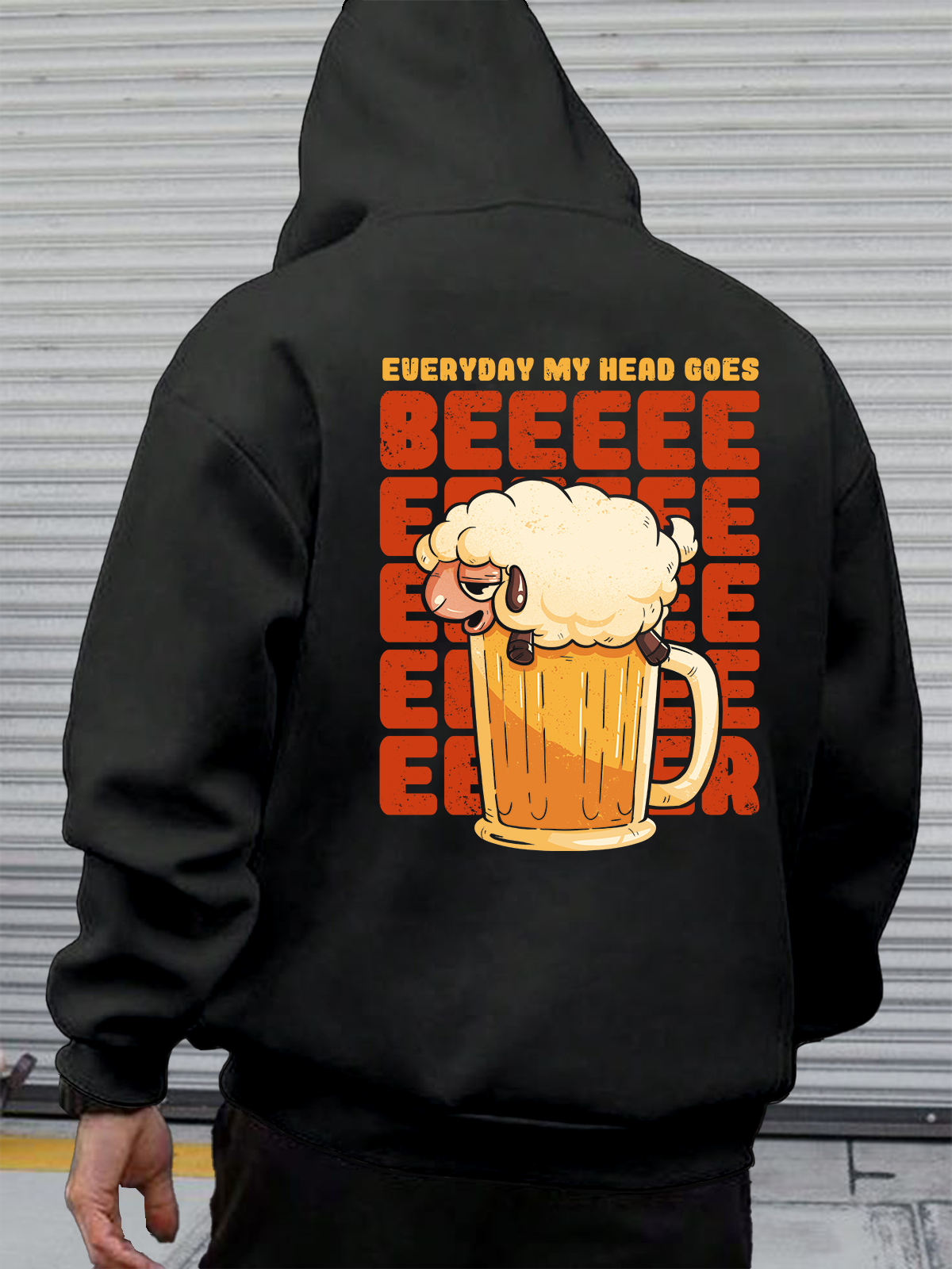 Hardaddy X Eduely Funny Beer Slogan Sweatshirt Hooded
