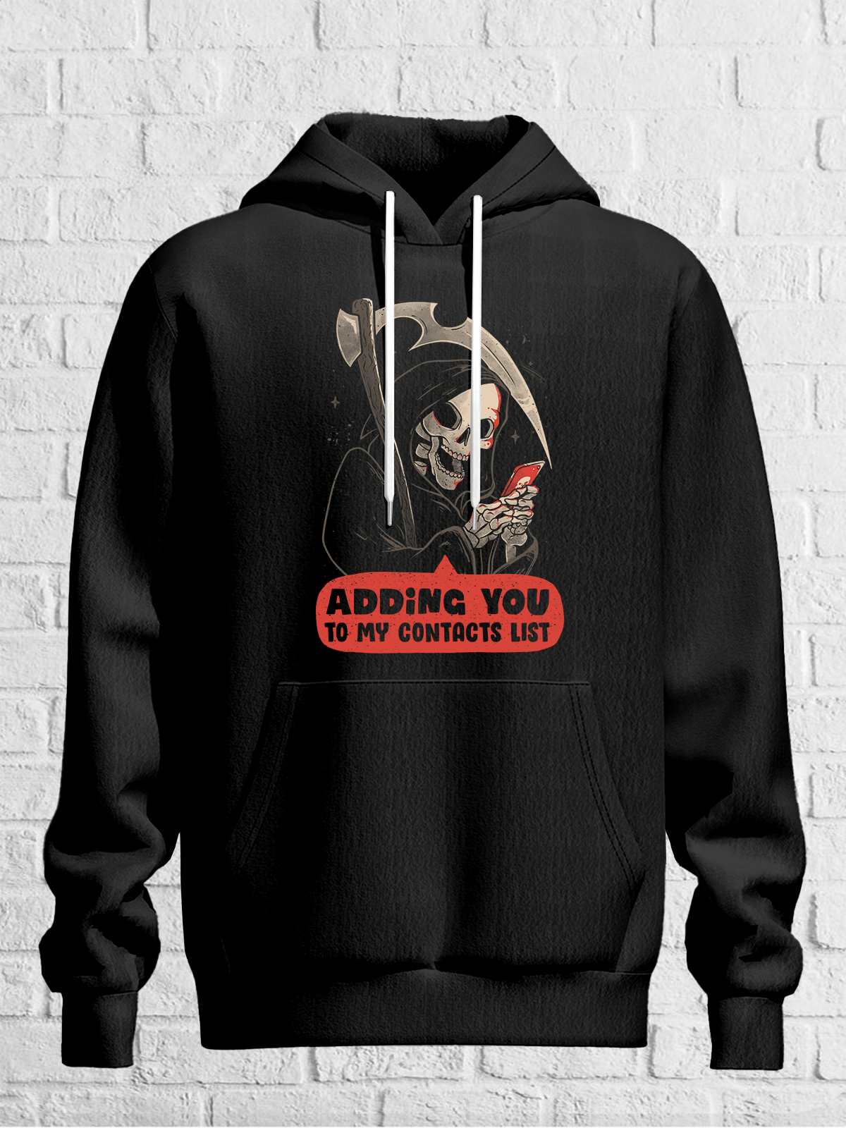 Hardaddy X Eduely Death Funny Slogan Sweatshirt Hoodie