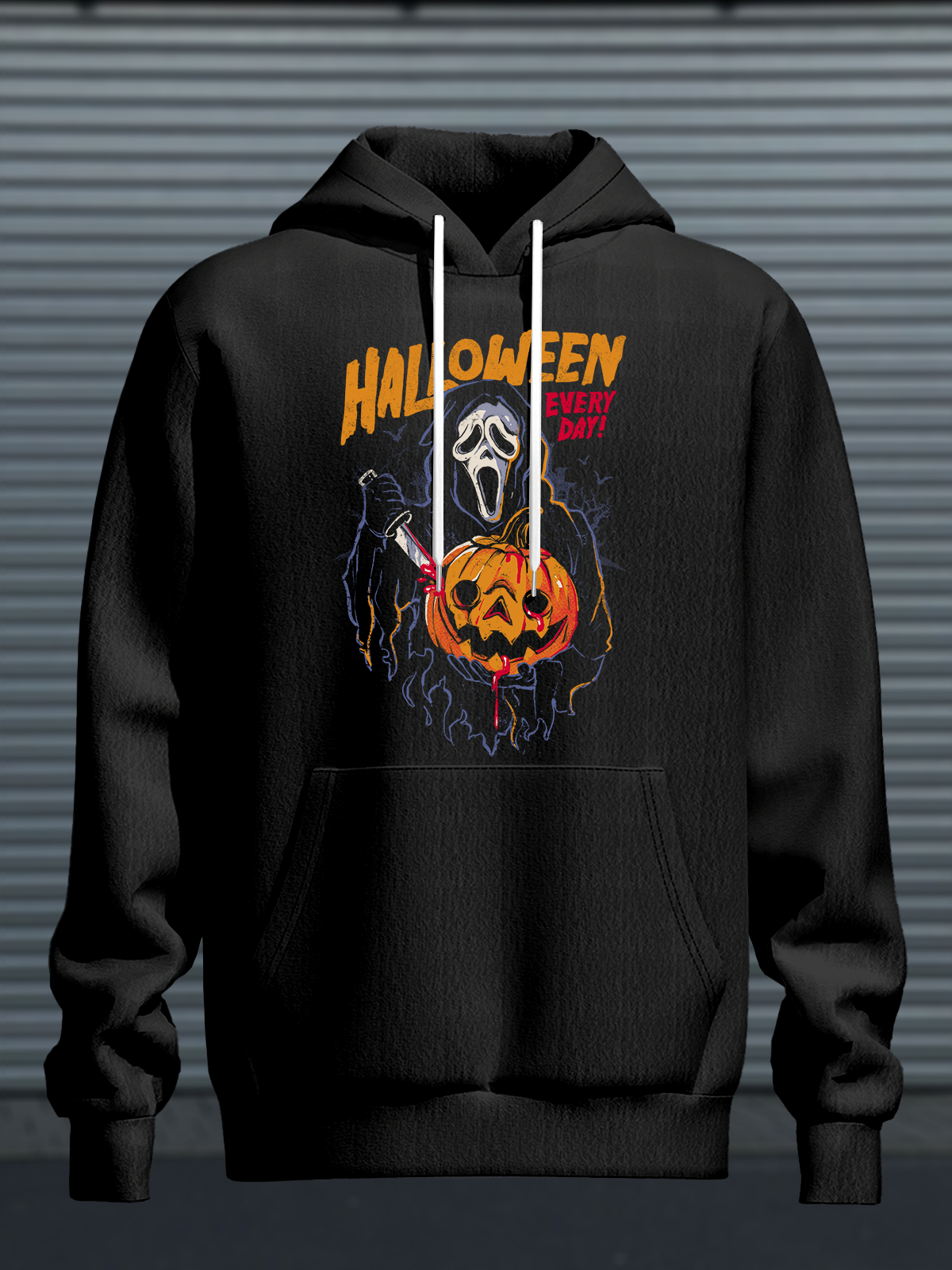 Hardaddy X Eduely Halloween Pumpkin Ghost Hoodie
