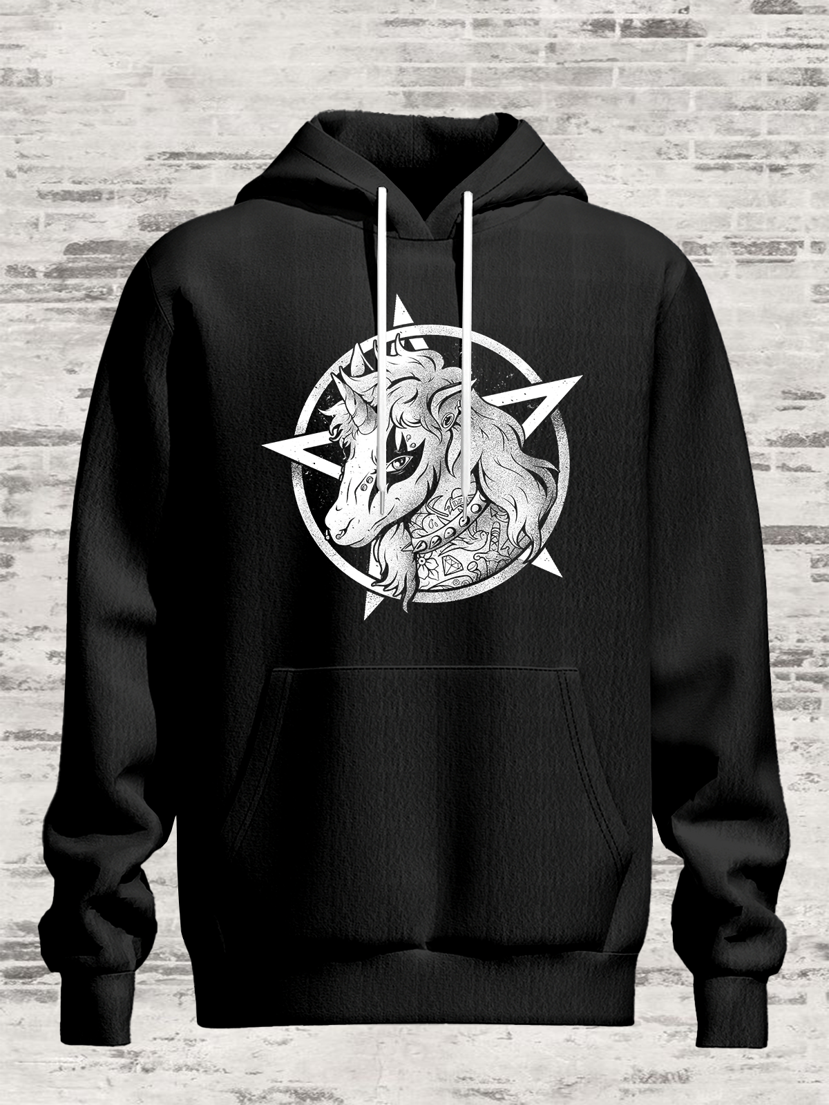 Hardaddy X Eduely Unicorn Hooded Sweatshirt