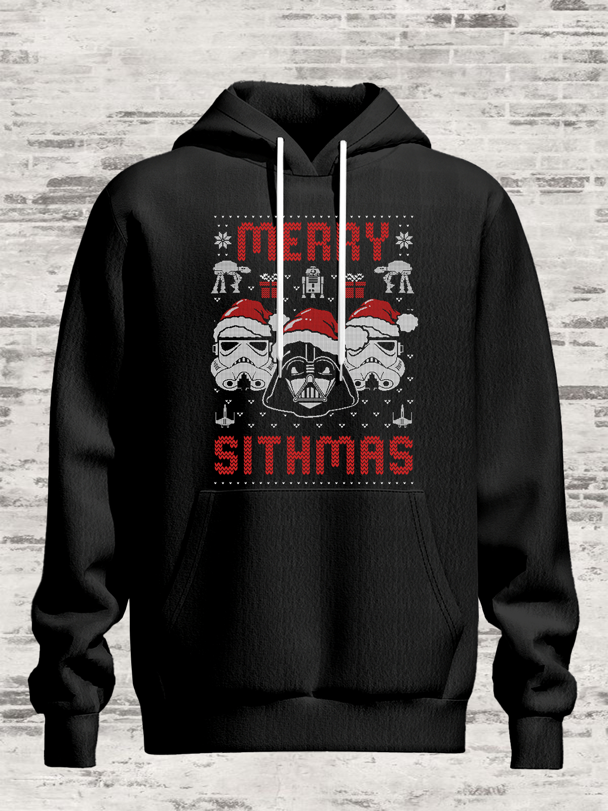 Hardaddy X Eduely Merry Christmas Star Wars Warrior Hoodie