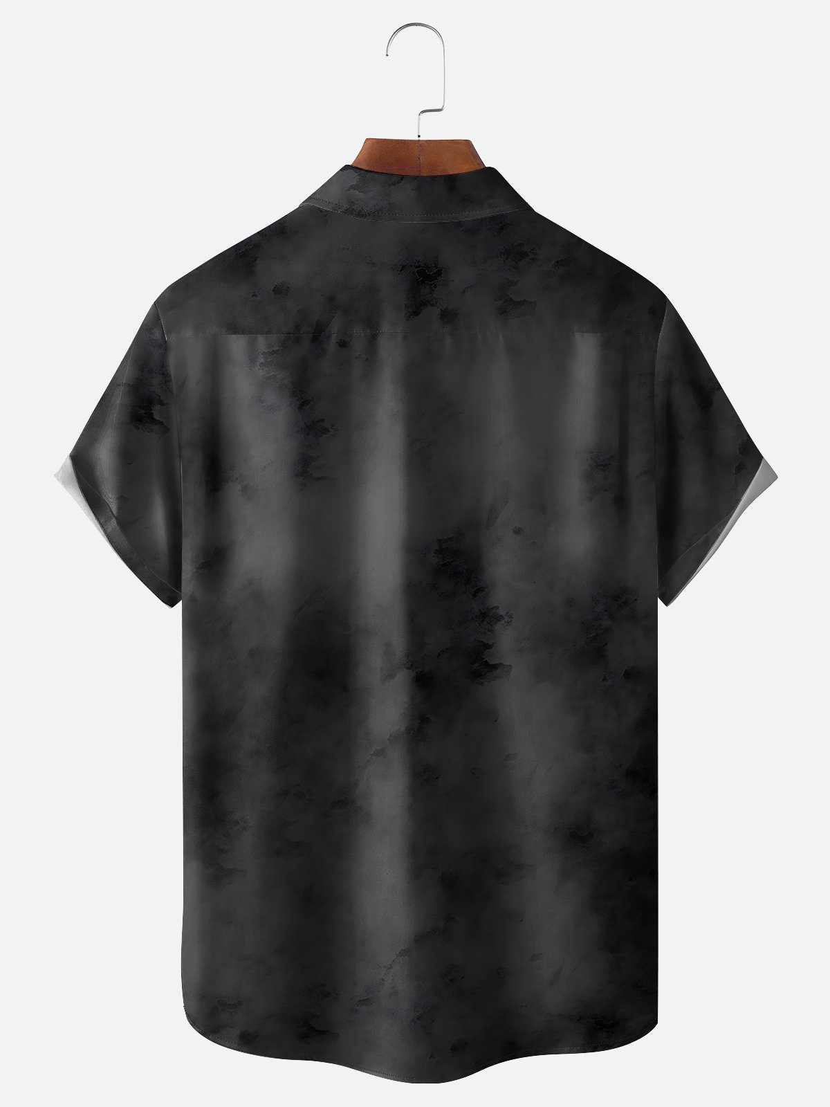 Moisture Wicking Halloween Chest Pocket Hawaiian Shirt