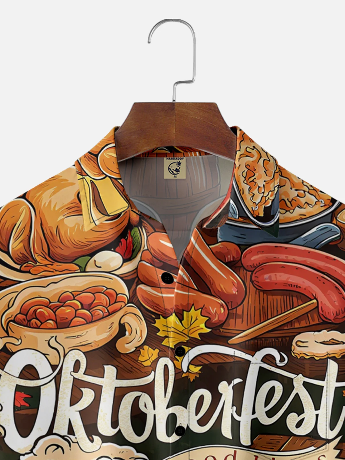 Moisture Wicking Oktoberfest Chest Pocket Hawaiian Shirt