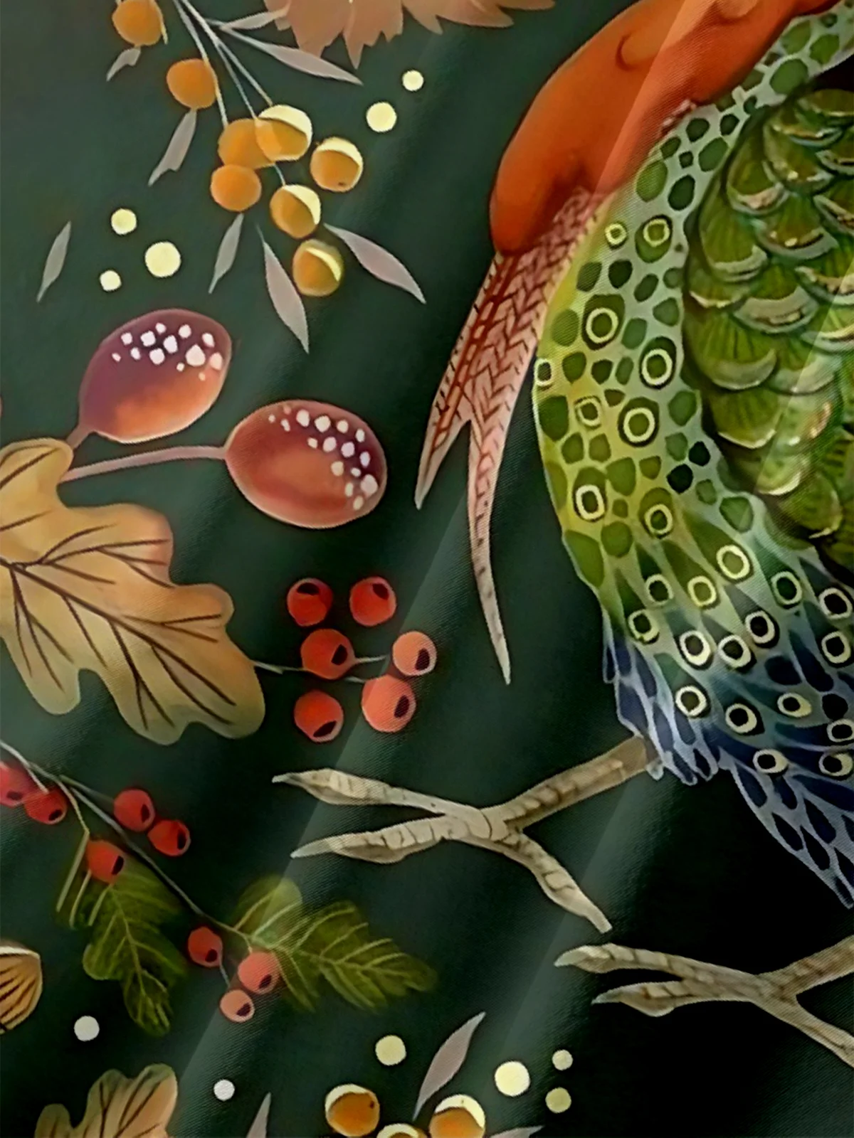 Moisture-wicking Thanksgiving Turkey Vintage Art Chest Pocket Casual Shirt