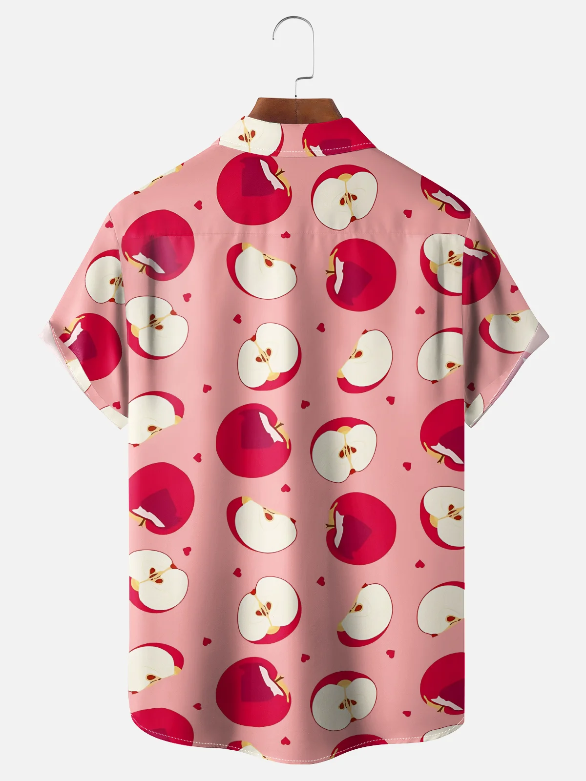 Moisture-wicking Apple Chest Pocket Casual Shirt